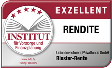 Fonds-Sparplan UniProfiRente/4P Siegel Institut für Vorsorge und Finanzplanung
